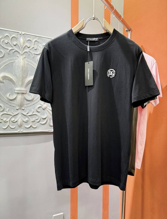 Dg Dolce & Gabbana 2025 Spring and Summer new short-sleeves, imported original f