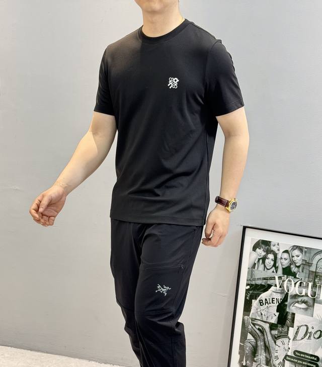 Loew*E 25S summer men's round neck short sleeves. Joint Angpao original quality!