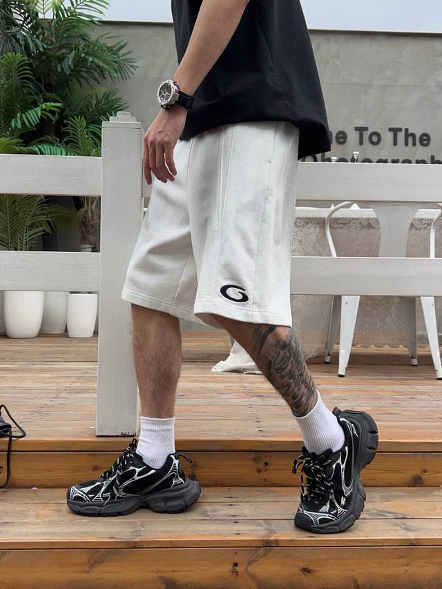 New summer shorts Color: Black, White Size: M-3Xl Style: 5058