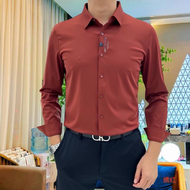 Zegna high-end casual series! 2025 early spring new counter casual long-sleeved