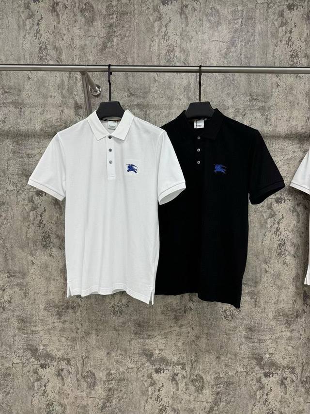 Bbr B's new 25Ss latest mercerized pearl Polo shirt lapel T-shirt original custo