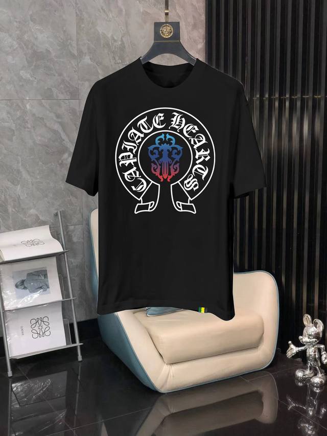 Chrome Hearts 25Ss latest casual T-shirt office new product, highly recommended!