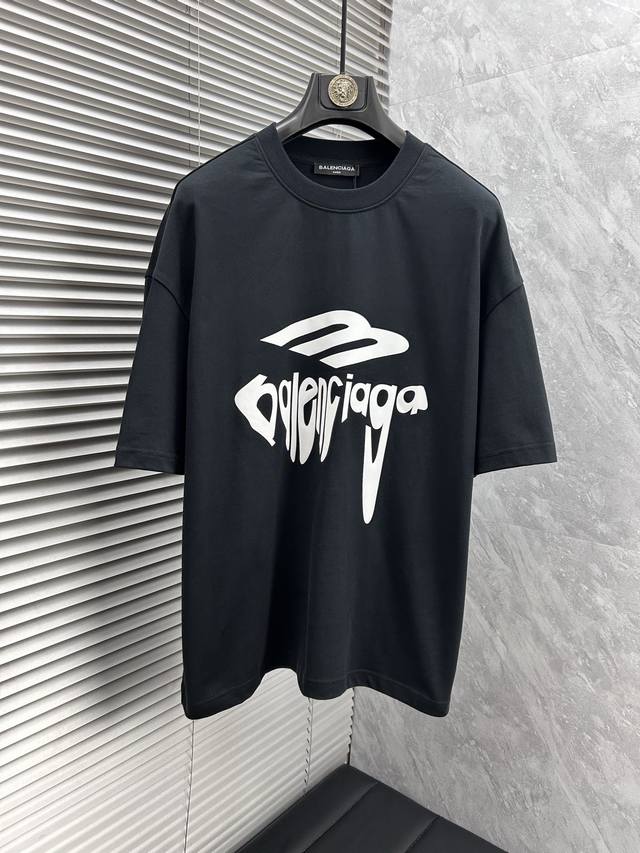 Paris' 2025 Spring and Summer New Release Latest Short-sleeved Round Neck T-shir