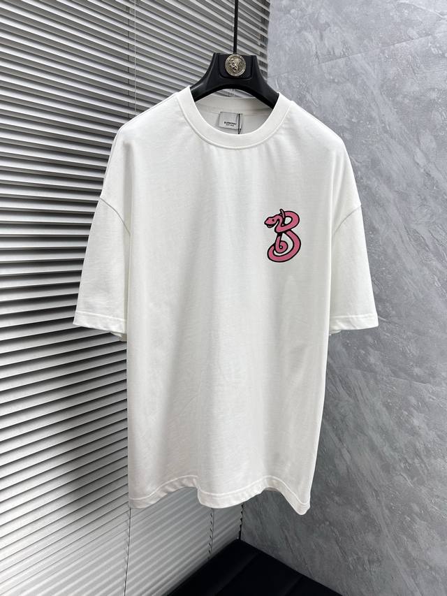 Babao's 2025 Spring and Summer new model, the latest short-sleeved round neck T-