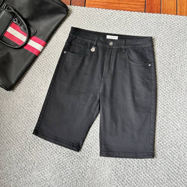 Moncler 2025Ss new summer original high-end hot-selling denim shorts super custo