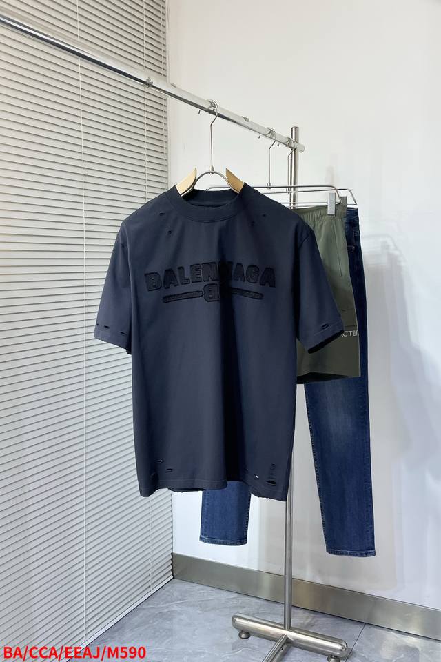 M590 Babalenciag 2025Ss Spring and Summer new short-sleeved hot-selling custom-m