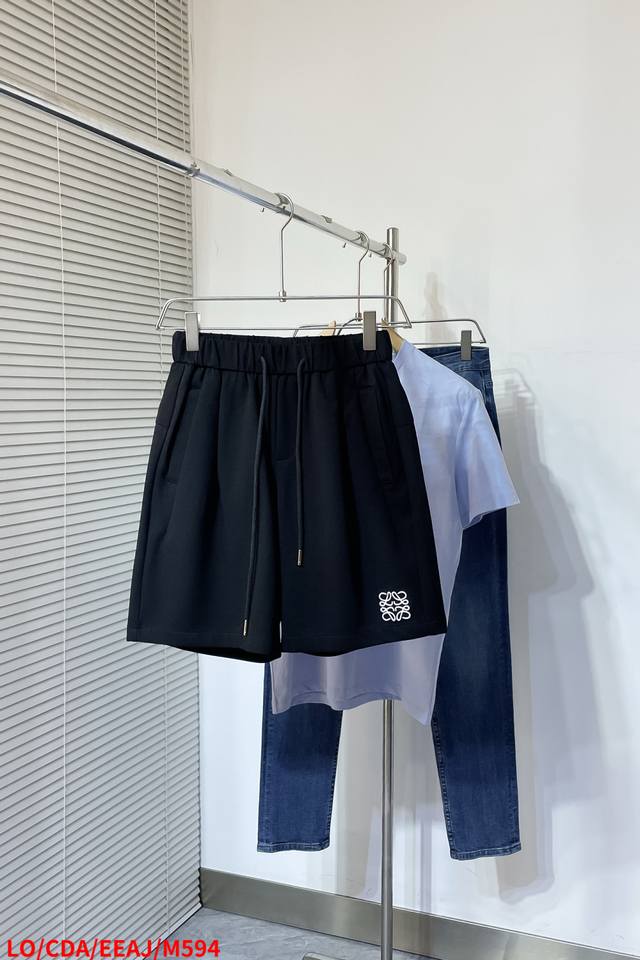 M594 Loewe 2025 spring and summer new men's and women's casual shorts, Italian o