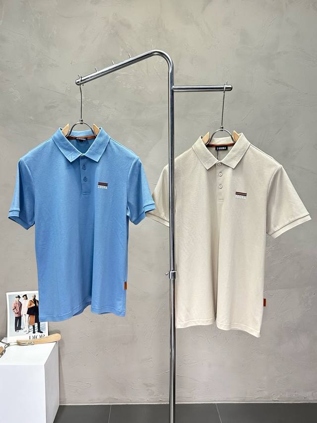 Zegna exclusive new original men's casual short-sleeved high-end customization h