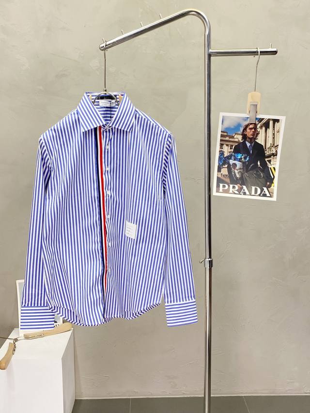 Thom Browne exclusive new men's casual long-sleeved shirt high-end customization