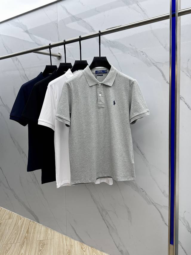 Polo *Ralph Lauren's new spring and summer men's logo short-sleeved Polo shirt,