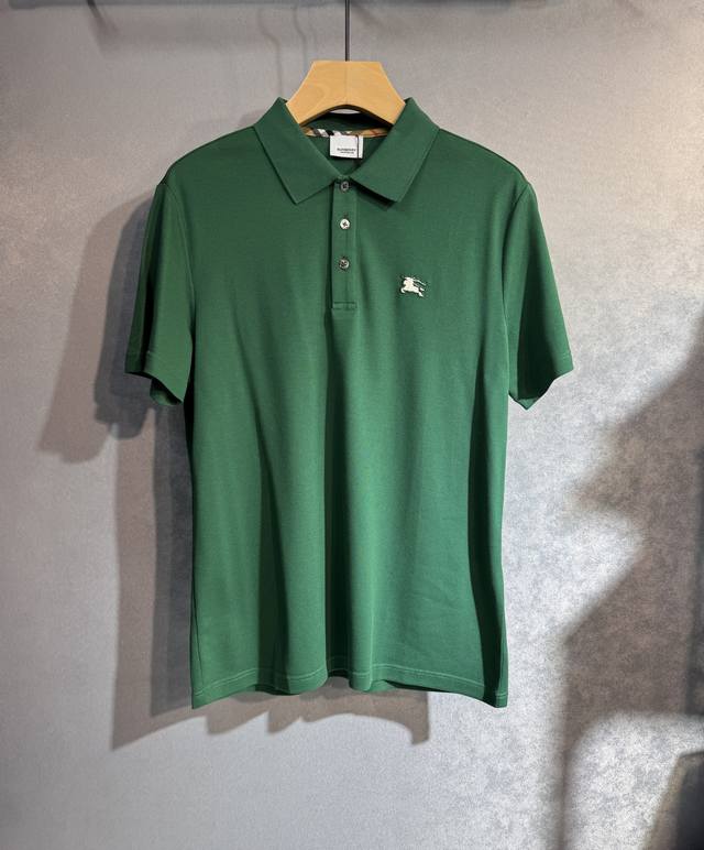 Burberry 25Ss new spring and summer short-sleeved top version for customization.