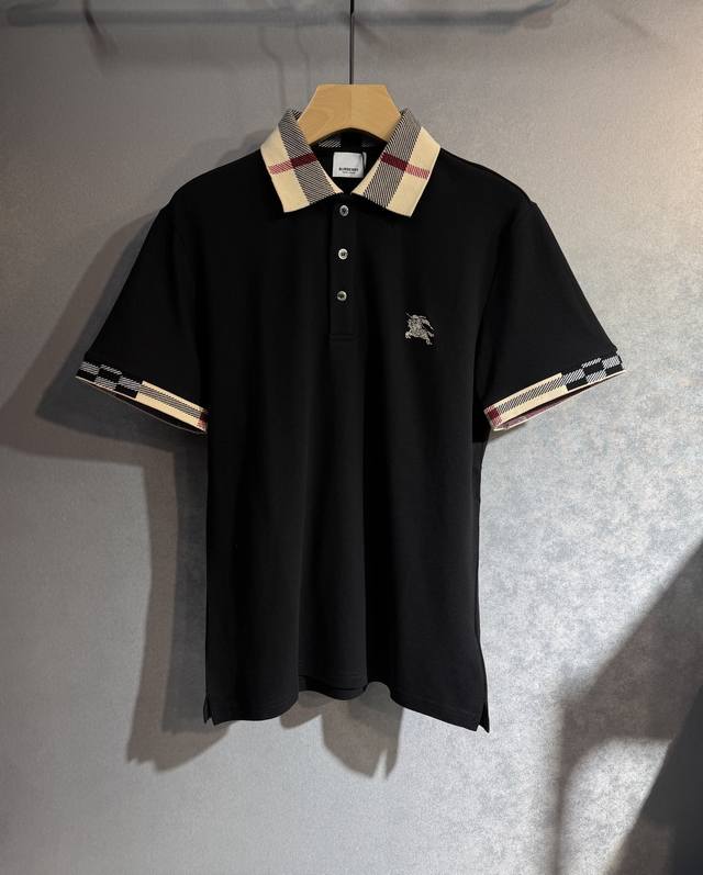 Burberry 25Ss new spring and summer short-sleeved top version for customization.
