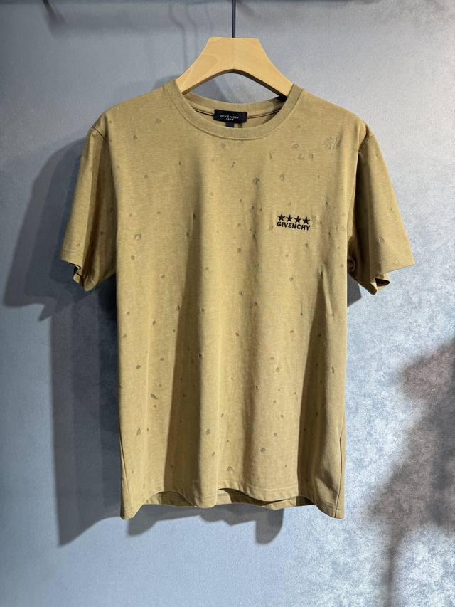 Givenchy Givenchy 25Ss new spring and summer short-sleeved top version for custo