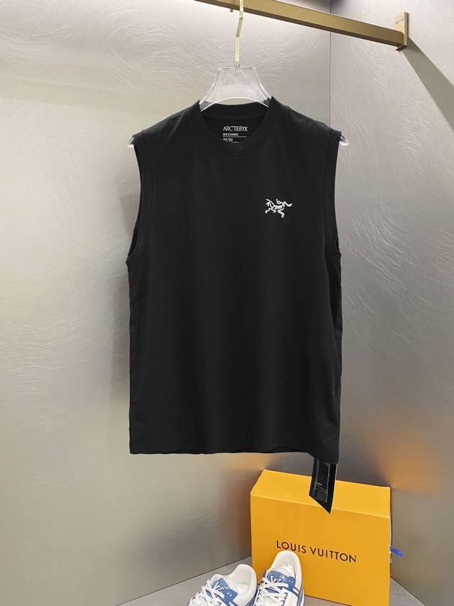 Arc'teryx 25Ss new letter vest collar and cuffs reinforced thread not easy to de