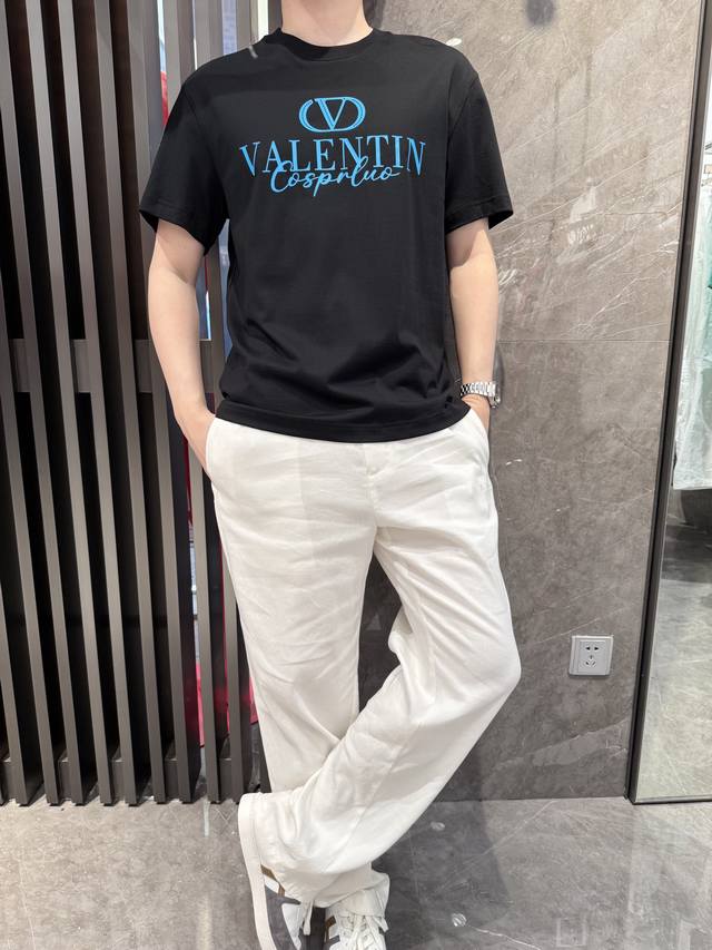 Valentino-2025 latest T-shirts shipped to Europe and the United States, hot-sell