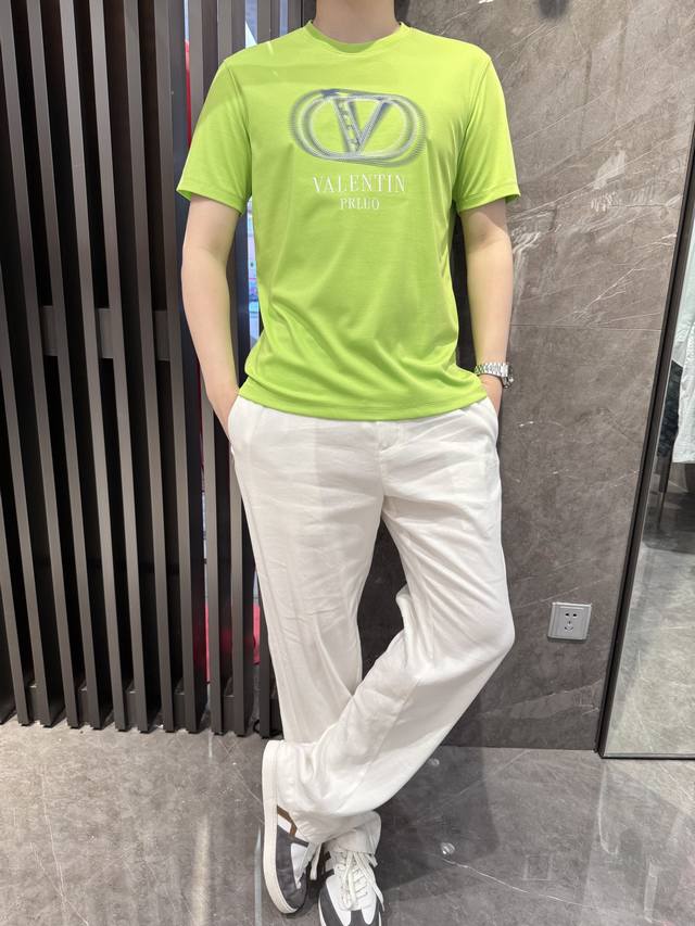 Valentino-2025 latest T-shirts shipped to Europe and the United States hot-selli