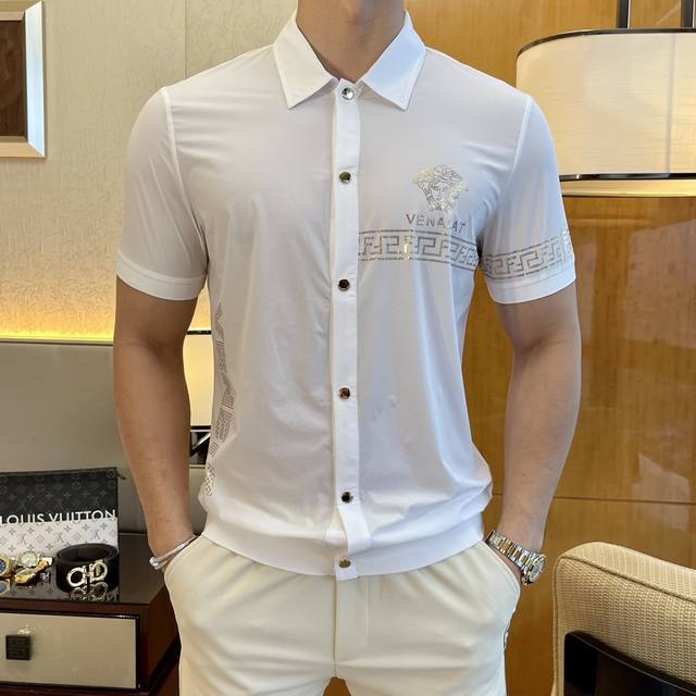 V Sizhe 2025Ss spring and summer latest hit cardigan short-sleeved T-shirt, cust