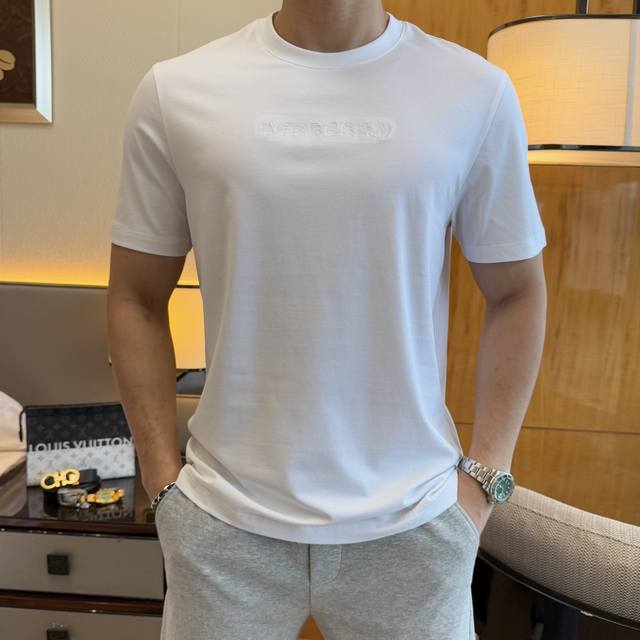 Burberry 2025Ss Snake Year Spring and Summer boutique short-sleeved T-shirt offi