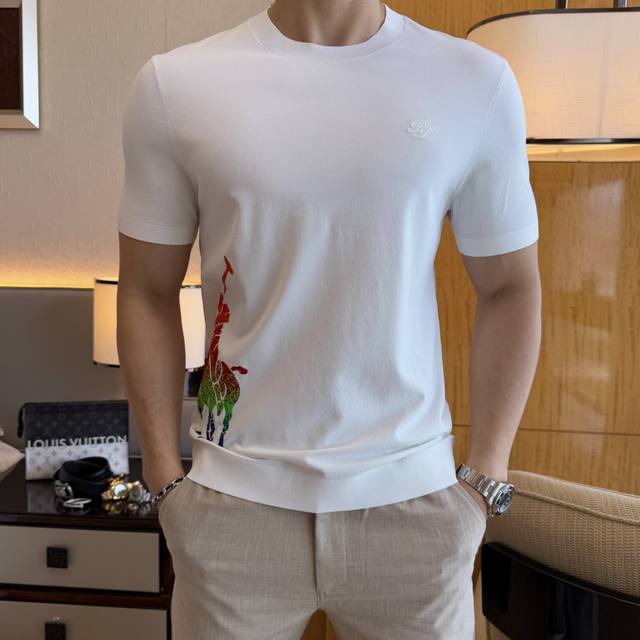 Paul 2025Ss latest hot-selling short-sleeved T-shirt in spring and summer, custo