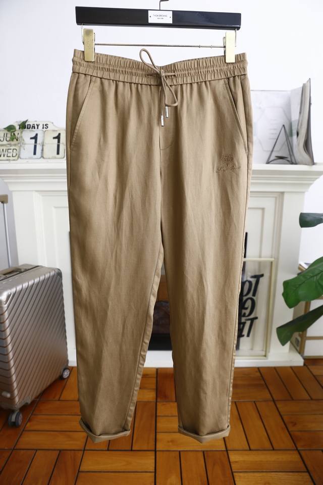 Lp. 25 Summer new fashion men's thin casual pants! Made of imported comfortable