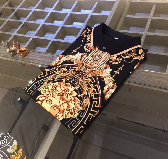 Fanjia 2025 summer latest short-sleeved lapel shirt! High-end Tencel cotton fabr