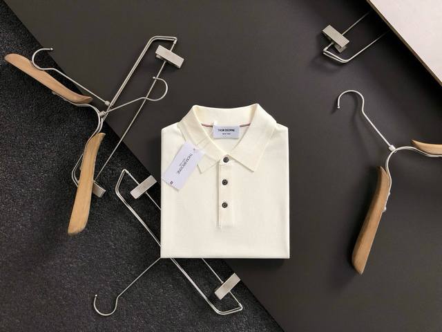 Tb*Slim fit M-Xxxl 2025 spring and summer top imported private goods, high-end t