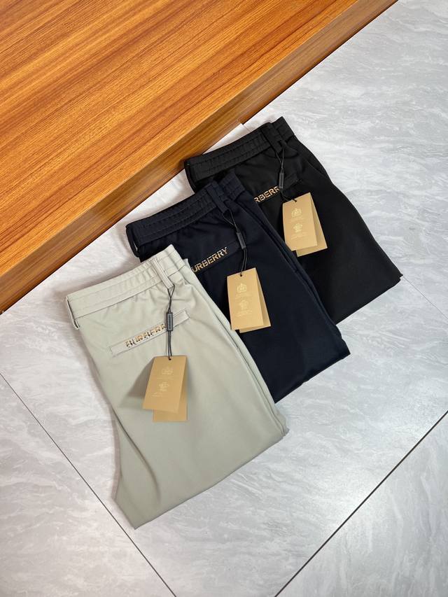 Burberry 2025 Spring and Summer new products, three complete labels, suit pants,
