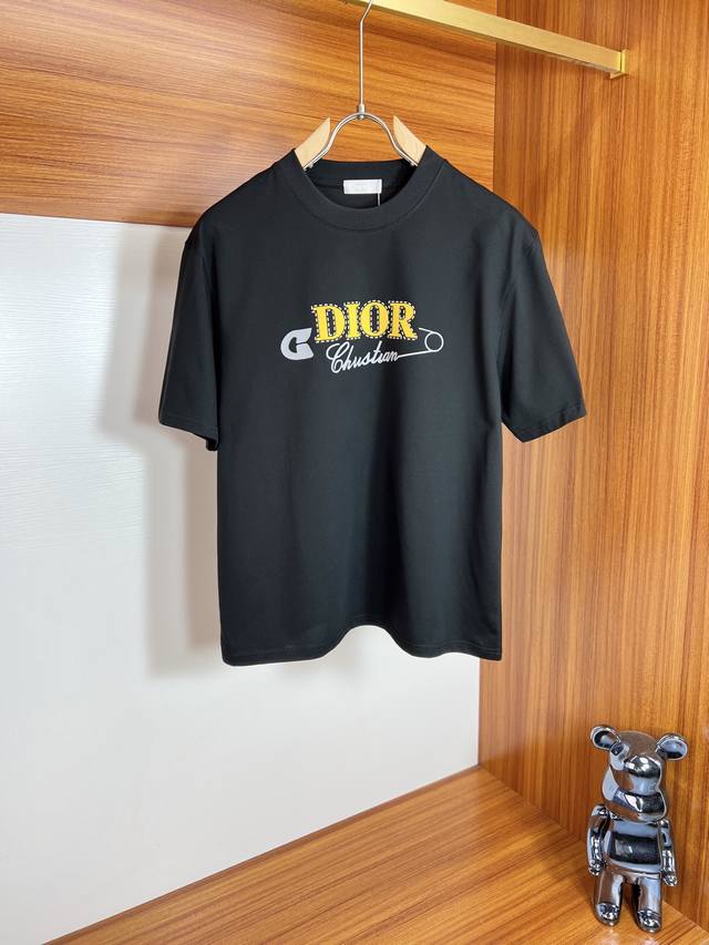 Dior 2025 Spring and Summer New Products Three Standards Complete Round Neck Cot