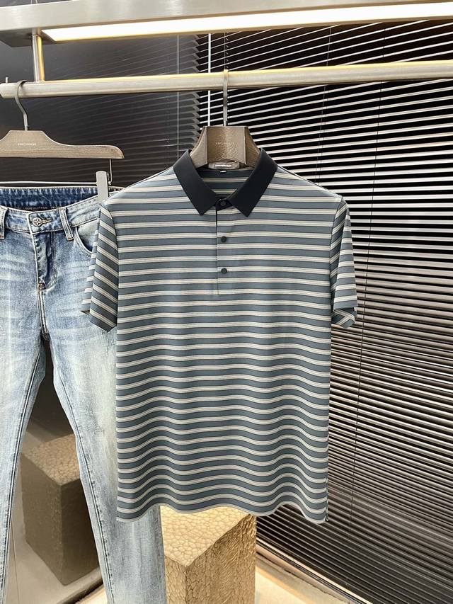 Cavalli- Cavalli's latest Polo short sleeves for spring and summer 2025, made of