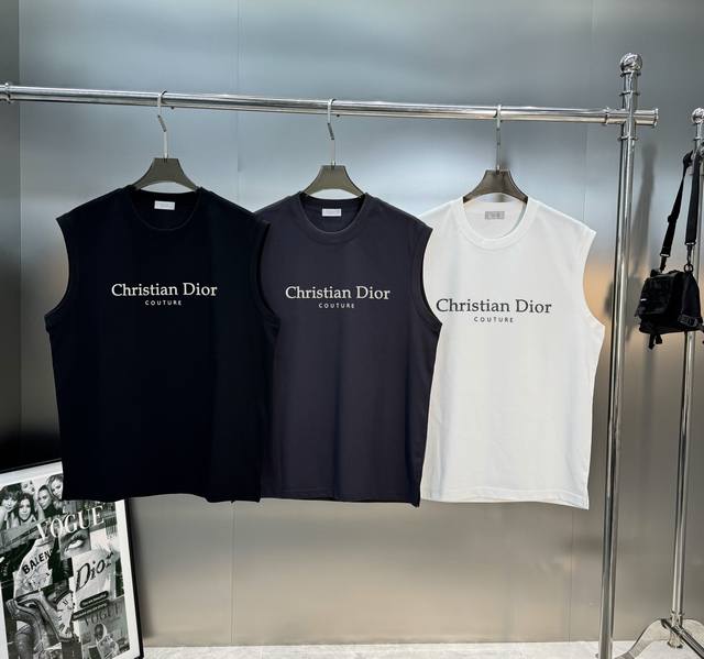 Dio*R Dior 25S new vest is of super high quality, with a sporty style~Classic is