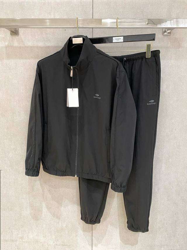 Sun protection suit Balenciaga new 25Ss early spring sports suit Nylon windbreak