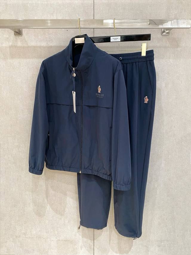 Sun protection suits Moncler new 25Ss early spring sports suits Nylon windbreake