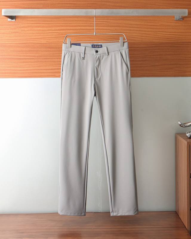 Lv 2025Ss early spring new original men's suit casual pants are a must-have type