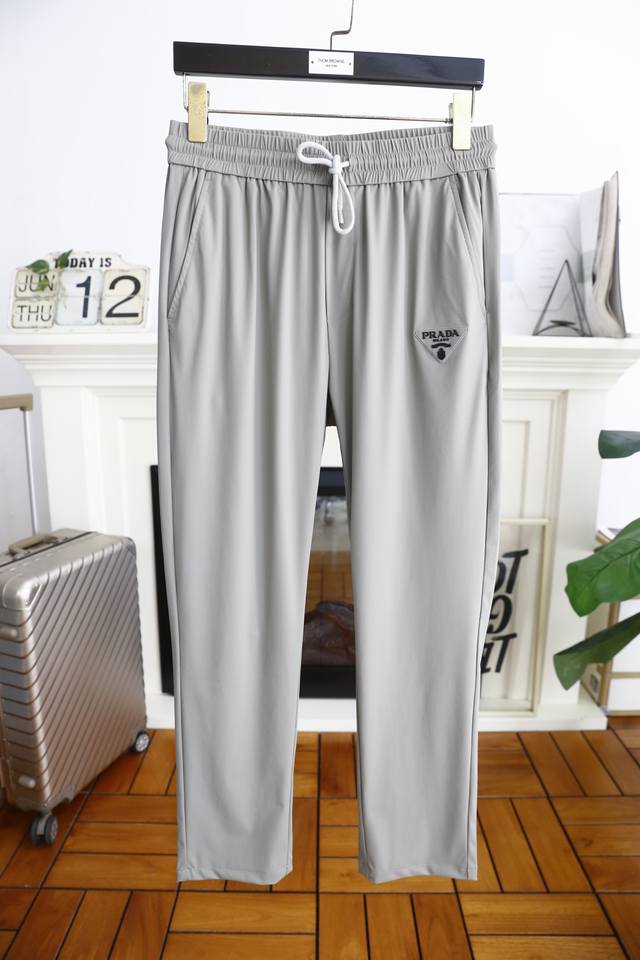 Pra* Pra*A. 25 Summer new fashion men's thin casual pants! Classic side pocket d