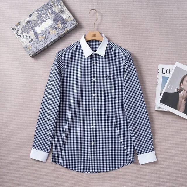 Loewe 25 Spring/Summer Fashion Long Sleeve Shirt! The high-end fashion aesthetic