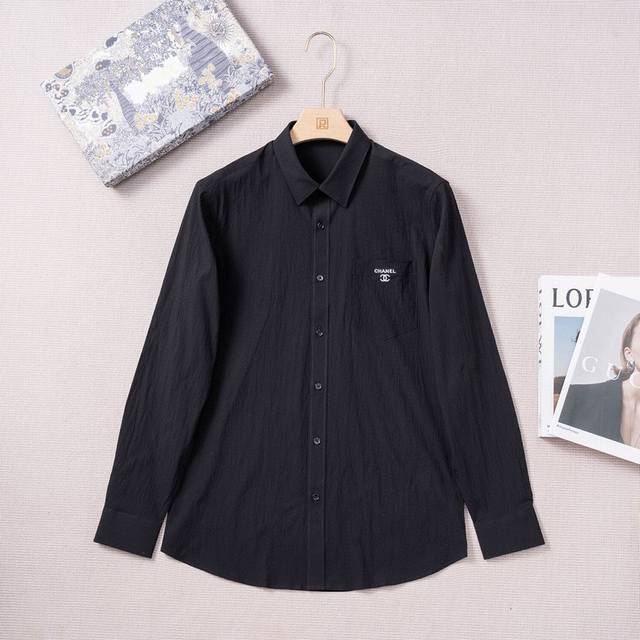 Chanel 25 Spring/Summer Fashion Long Sleeve Shirt! The high-end fashion aestheti