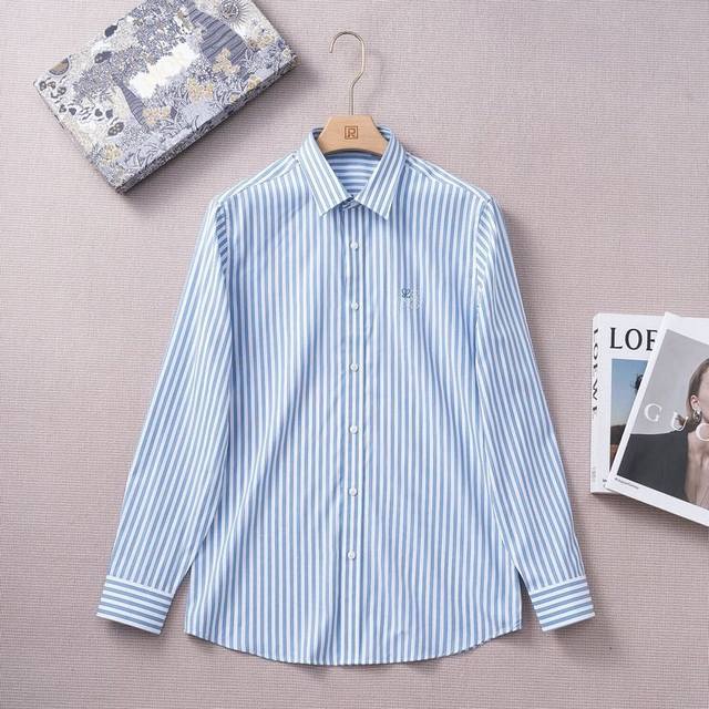 Loewe 25 Spring/Summer fashion long-sleeved shirt, the high-end fashion aestheti