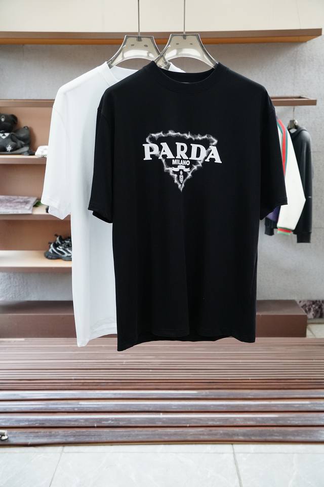 Prada Prada, 2025 summer exclusive new original men's casual short-sleeved high-