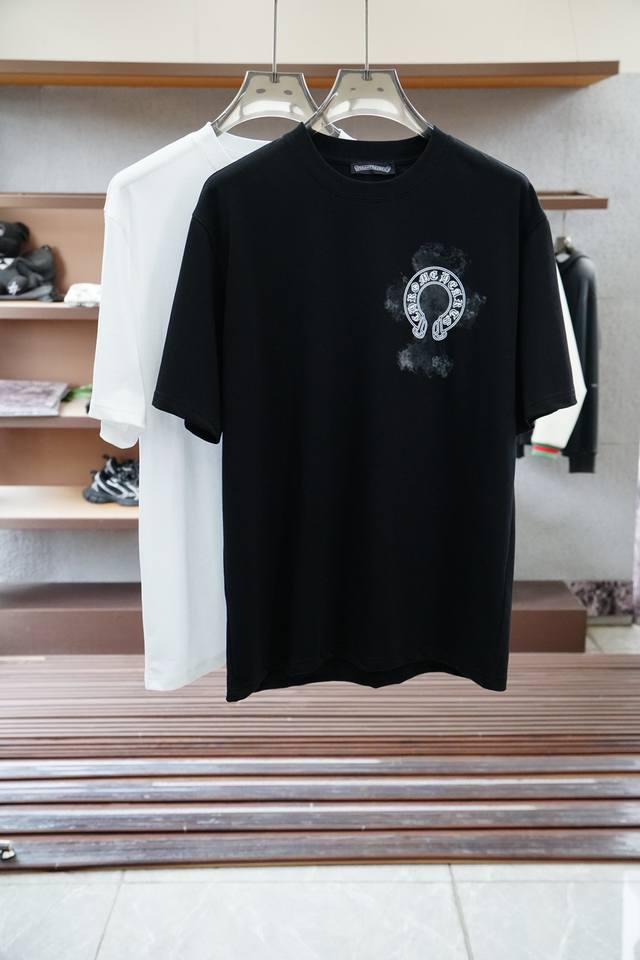 Chrome Hearts-2025 Summer Exclusive New Original Men's Casual Short Sleeves High