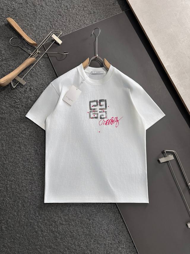 Gvc 2025Ss spring and summer latest round neck fashion short-sleeved T-shirt, of