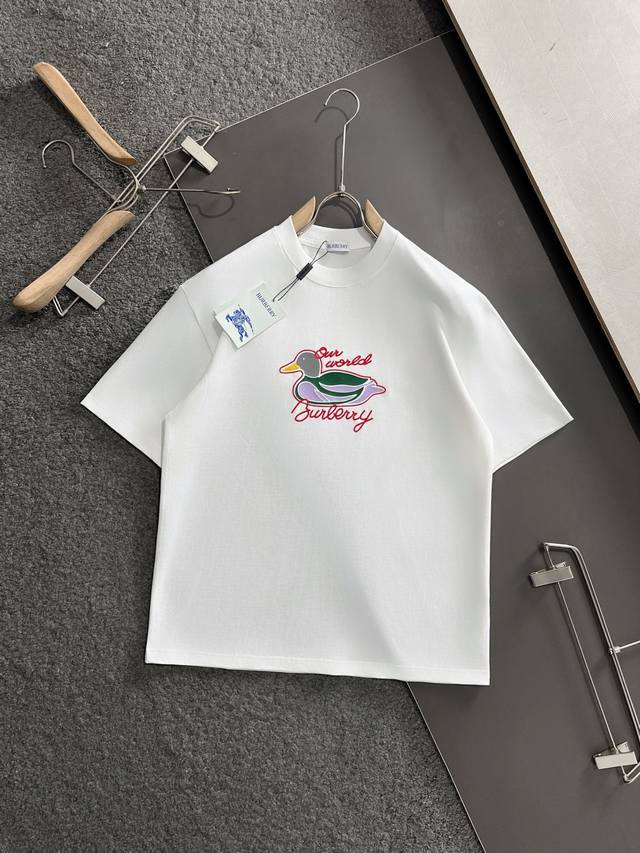 Bbr 25Ss The latest and top-level hand-painted short-sleeves with matching textu