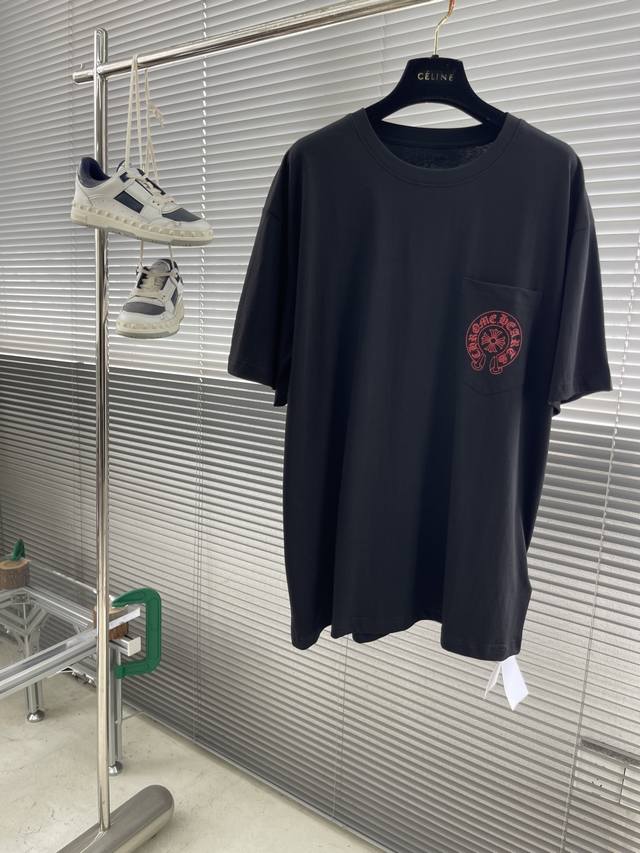Ch Chrome Hearts x Deadly Doll American comic print Tee The fabric is 26-weave 2