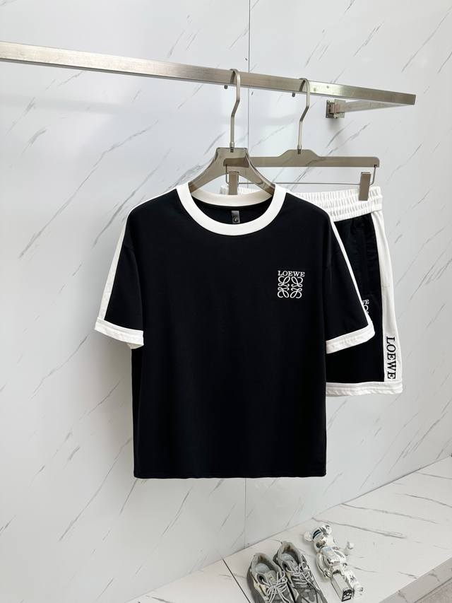 Set Loewe 2025 new casual suit, with exquisite details and a high-end feel. Cust