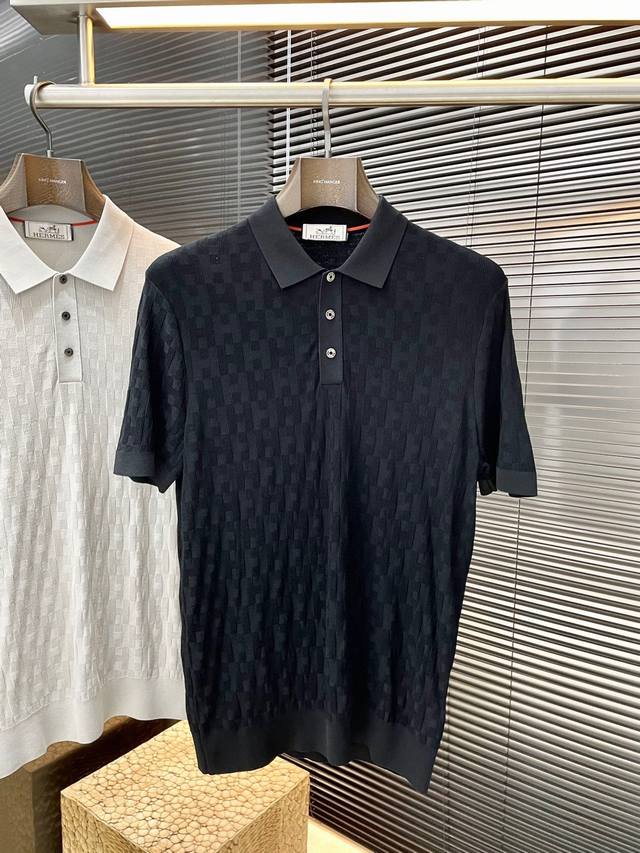 Herme 2025 latest Polo short sleeves, using the latest Ilite fabric, soft to the