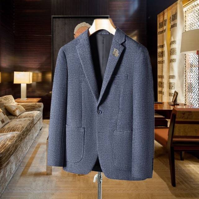 High-end product 100% wool fabric Dior Diro 100% wool fabric Autumn and winter n