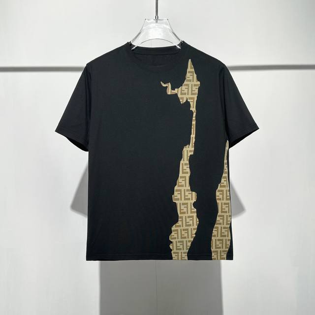 Fe2025 early spring new round neck T-shirt counter original custom latest trade