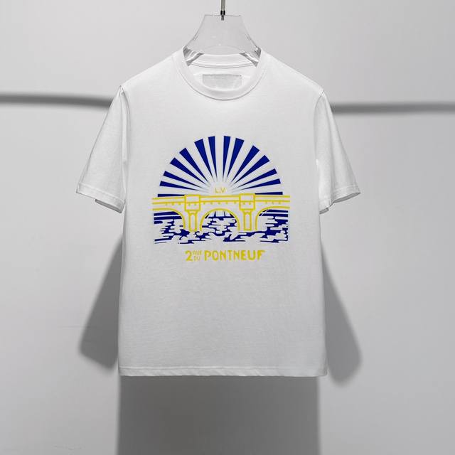 2025 L brand * the latest and top version of round neck short sleeves, top quali