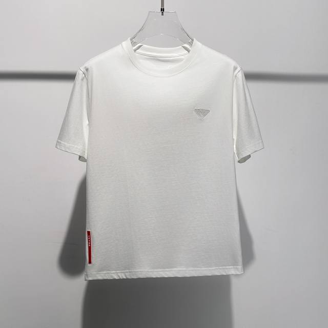 White Size: S. Xl. 2Xl. 2025 Same style as the counter Round neck short sleeve T
