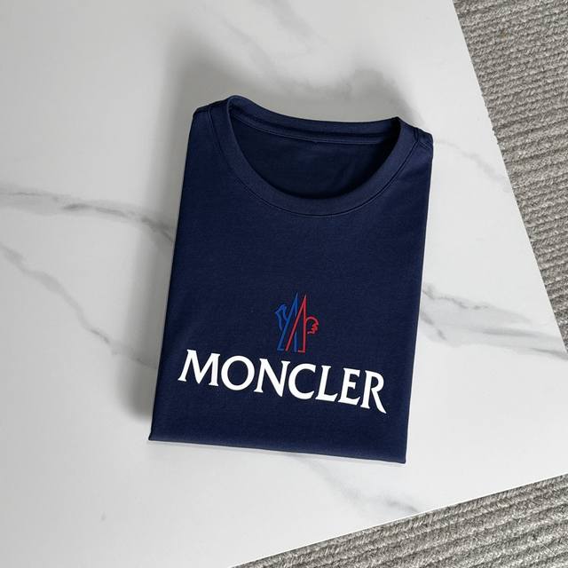 Mo 25 latest couple short-sleeved T-shirt ~ Brand new element letter logo ~ The