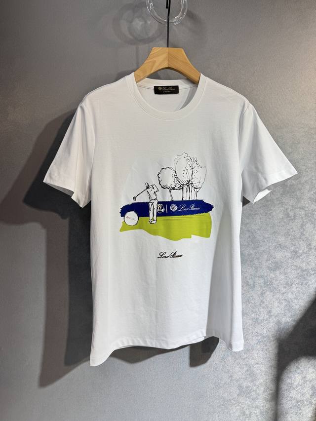 Lp Loyo Pia 25Ss new spring and summer short-sleeved top version for customizati